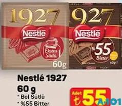 NESTLE 1927 SÜTLÜ ÇİKOLATA 60 G